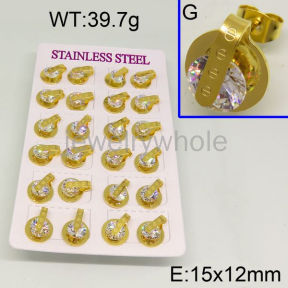 SS Earrings  TE500442bpmb-650