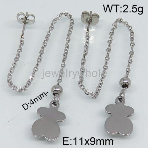 SS Earrings  TE500460aajl-414