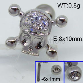 SS Body Jewelry  TE500467aajp-208