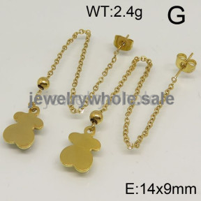 SS Earrings  TE600059ablb-414