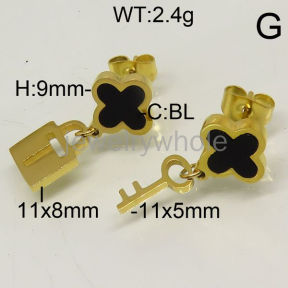 SS Earrings  TE600106vbpb-493