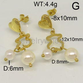 SS Earrings  TE600174bhia-317