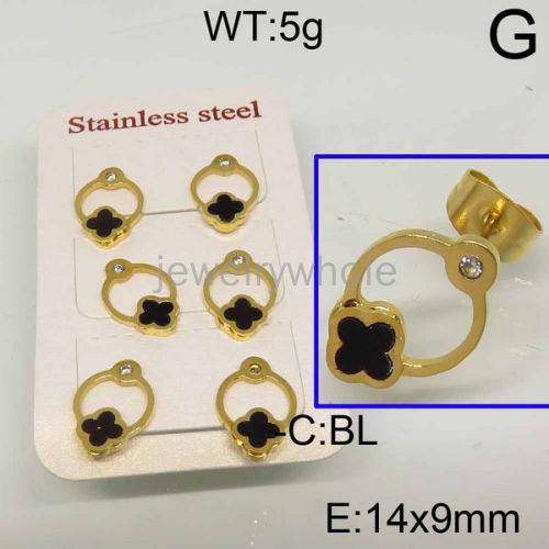 SS Earrings  TE600194bika-434