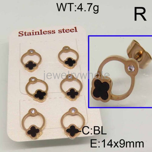 SS Earrings  TE600195bika-434