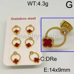 SS Earrings  TE600197bika-434