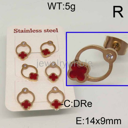 SS Earrings  TE600198bika-434