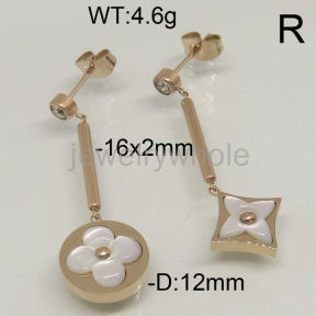 SS Earrings  TE600205aima-323