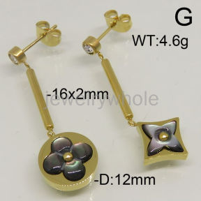 SS Earrings  TE600206aima-323