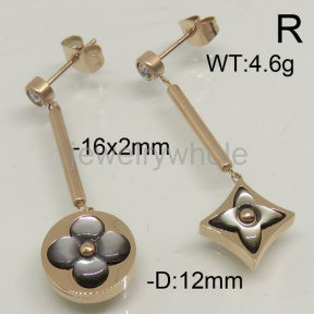 SS Earrings  TE600207aima-323