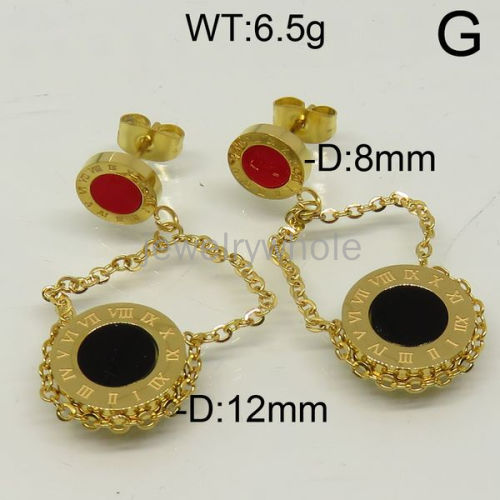 SS Earrings  TE600262bhva-434