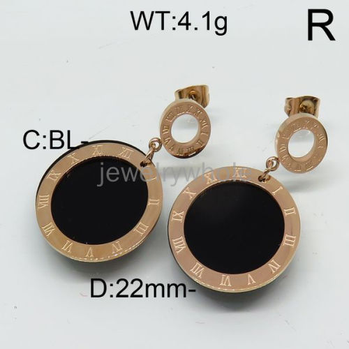 SS Earrings  TE600275vbpb-493