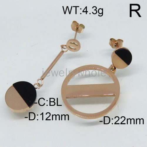 SS Earrings  TE600304bhia-493