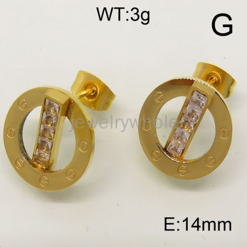 SS Earrings  TE600335vhkb-322