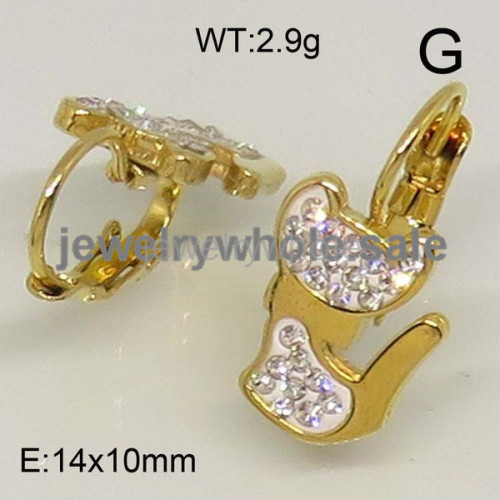 SS Earrings  TE60034vbnb-463