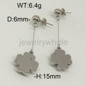 SS Earrings  TE600370aajl-658