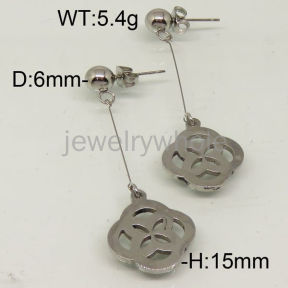 SS Earrings  TE600372aajl-658