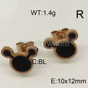 SS Earrings  TE600375bhva-371