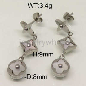 SS Earrings  TE600422bhva-493