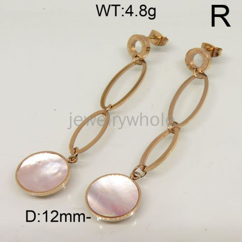 SS Earrings  TE600451bhva-371