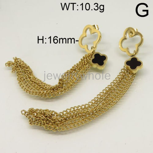 SS Earrings  TE600452bhia-371