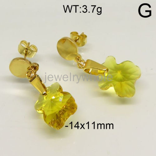 SS Bear Earrings  TE600454aajo-450