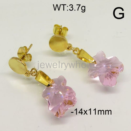 SS Bear Earrings  TE600456aajo-450