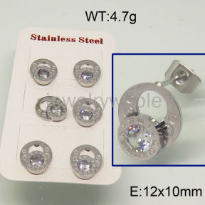 SS Earrings  TE600486ahlv-434