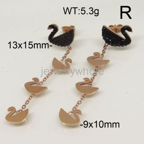 SS Earrings  TE600528bhva-434