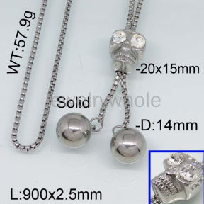 SS Necklaces  TN00133ahjb-395