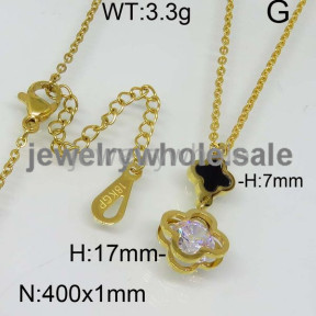 SS Necklace  TN300007vhaa-367