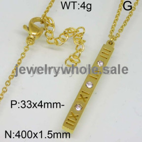 SS Necklace  TN300031vbpb-607