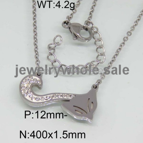 SS Necklace  TN300034vbpb-607