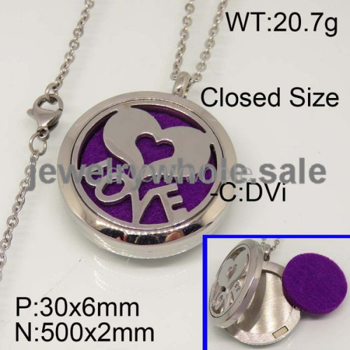 SS Necklace   TN300040vhmv-312