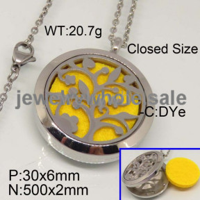 SS Necklace   TN300043vhmv-312