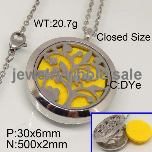 SS Necklace   TN300043vhmv-312