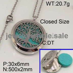 SS Necklace   TN300046vhmv-312