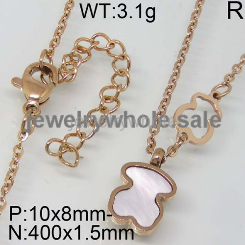 SS Necklace  TN300047vhia-493