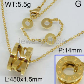 SS Necklaces  TN300120vhnv-499