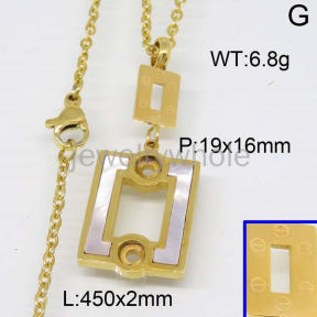 SS Necklaces  TN300139bhia-617