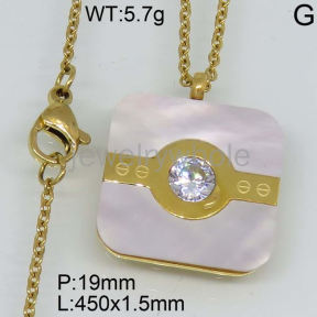 SS Necklaces  TN300142bhva-617