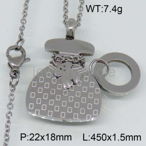 SS Necklaces  TN300146bhva-617