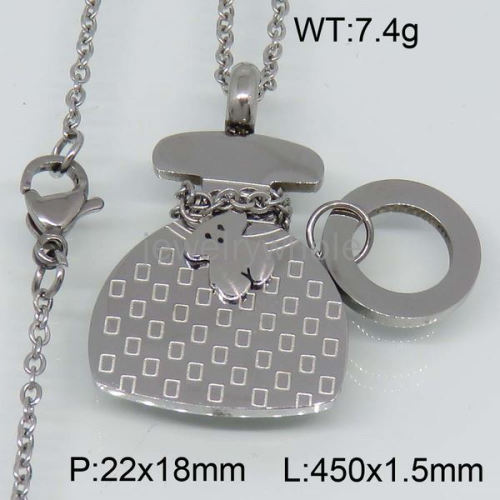 SS Necklaces  TN300146bhva-617