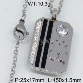 SS Necklaces  TN300153vhha-617