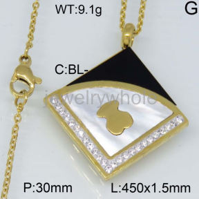 SS Necklaces  TN300159bhia-617