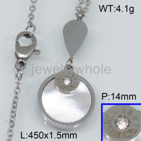 SS Necklaces  TN300171bhva-617