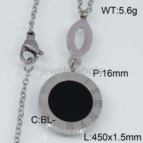 SS Necklaces  TN300174bhva-617