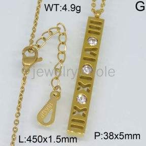 SS Necklaces  TN300177bhia-617