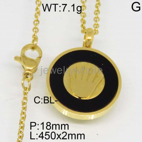 SS Necklaces  TN300180bhva-617