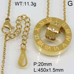 SS Necklaces  TN300203ahlv-617