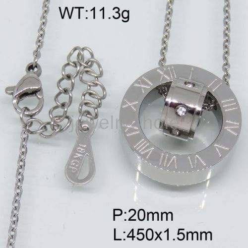 SS Necklaces  TN300204bhia-617